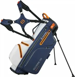Bennington Clippo Stand Bag Navy/White/Orange Sac de golf