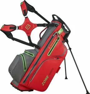 Bennington Zone Stand Bag Red/Canon Grey/Yellow Sac de golf