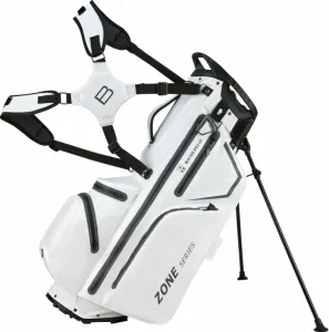 Bennington Zone Stand Bag White/Canon Grey Sac de golf