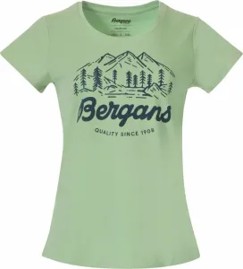 Bergans Classic V2 Tee Women Light Jade Green M T-shirt outdoor
