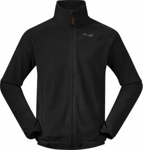 Bergans Hareid Fleece Jacket NoHood Black S Sweat à capuche outdoor