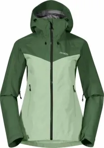 Bergans Skar Light 3L Shell Jacket Women Light Jade Green/Dark Jade Green L Veste outdoor