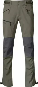 Bergans Fjorda Trekking Hybrid Pants Green Mud/Solid Dark Grey S Pantalons outdoor
