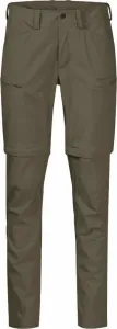 Bergans Utne ZipOff Pants Women Green Mud/Dark Green Mud XS Pantalons outdoor pour
