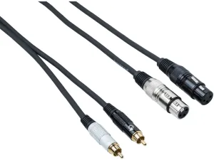 Bespeco EAY2F2R150 1,5 m Câble Audio