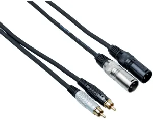 Bespeco EAY2X2R150 1,5 m Câble Audio