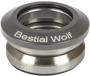 Bestial Wolf Integrated Headset Jeu de direction trottinette Silver