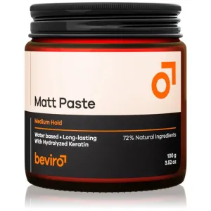 Beviro Matt Paste Medium Hold pâte pour cheveux Matt 100 ml #140624