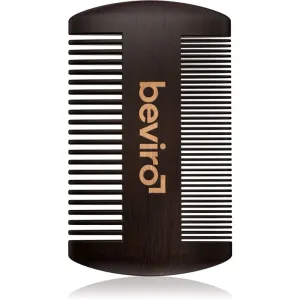Beviro Pear Wood Beard Comb peigne à barbe