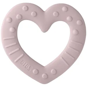 BIBS Baby Bitie Heart jouet de dentition Pink Plum 1 pcs