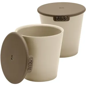 BIBS Cup Set tasse à couvercle Vanilla 2 pcs