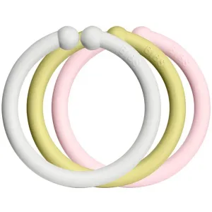 BIBS Loops anneaux de suspension Haze / Meadow / Blossom 12 pcs