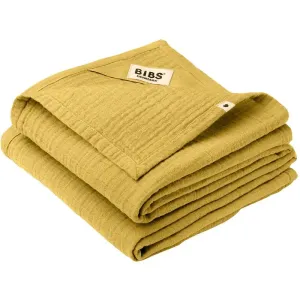 BIBS Muslin Cloth couches en tissu Mustard 2 pcs