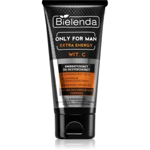 Bielenda Only for Men Extra Energy gel nettoyant visage pour peaux fatiguées 150 g