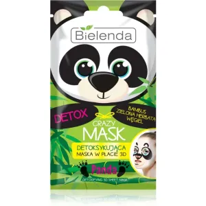 Bielenda Crazy Mask Panda masque détoxifiant 3D 1 pcs #117616