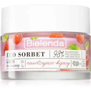 Bielenda Eco Sorbet Raspberry crème hydratante et apaisante visage 50 ml