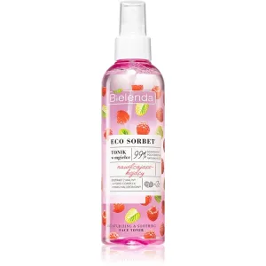 Bielenda Eco Sorbet Raspberry lotion tonique hydratante en spray 200 ml