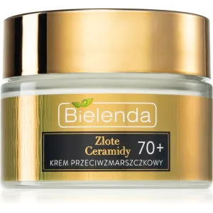 Bielenda Golden Ceramides crème rénovatrice anti-rides 70+ 50 ml