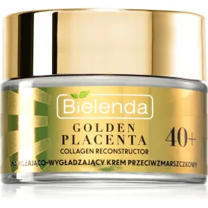 Bielenda Golden Placenta Collagen Reconstructor crème hydratante et lissante visage  40+ 50 ml