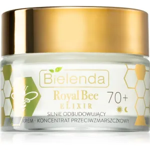 Bielenda Royal Bee Elixir crème nourrissante et réparatrice intense pour peaux matures 70+ 50 ml