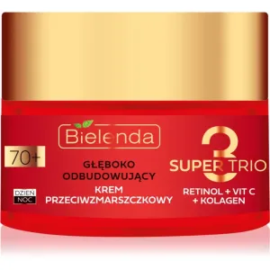 Bielenda Super Trio crème revitalisante et rénovatrice 70+ 50 ml