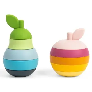 Bigjigs Toys Stacking Apple & Pear gobelets empilables 1 y+ 2x5 pcs