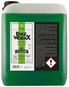 BikeWorkX Greener Cleaner 25 L Entretien de la bicyclette