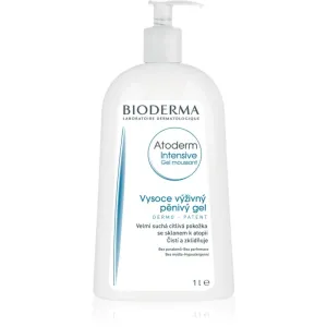 Bioderma Atoderm Intensive Gel Moussant gel moussant nourrissant pour peaux très sèches et atopiques 1000 ml