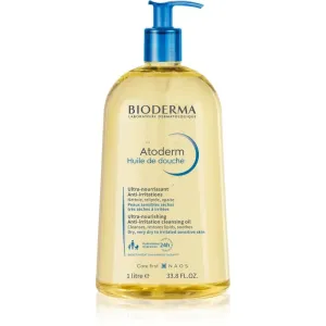 Bioderma Atoderm Shower Oil huile de douche extra nourrissante et apaisante pour peaux sèches et irritées 1000 ml