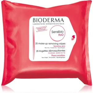 Bioderma Créaline H2O lingettes nettoyantes peaux sensibles 25 pcs #102299
