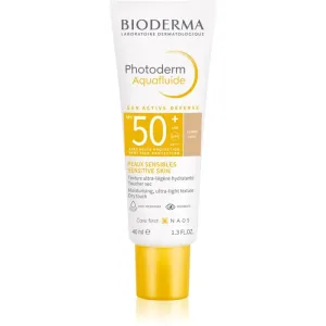 Bioderma Photoderm Aquafluid crème protectrice visage SPF 50+ teinte Claire 40 ml
