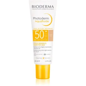 Bioderma Photoderm Aquafluid Fluide protecteur teinté pour visage SPF 50+ teinte Light 40 ml
