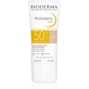 Bioderma Photoderm AR crème protectrice teintée pour peaux très sensibles sujettes aux rougeurs SPF 50+ teinte Natural 30 ml #651481