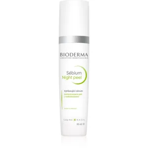 Bioderma Sébium Night Peel sérum exfoliant lissant anti-imperfections de la peau 40 ml #118156