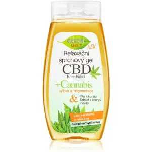 Bione Cosmetics Cannabis CBD gel douche relaxant avec CBD 260 ml
