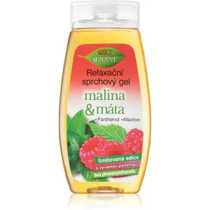 Bione Cosmetics Malina & Máta gel douche relaxant pour femme 260 ml