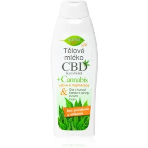 Bione Cosmetics Cannabis CBD lait corporel nourrissant avec CBD 500 ml