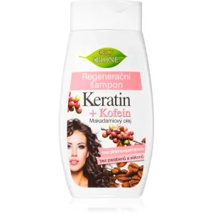 Bione Cosmetics Keratin + Kofein shampoing régénérant 260 ml