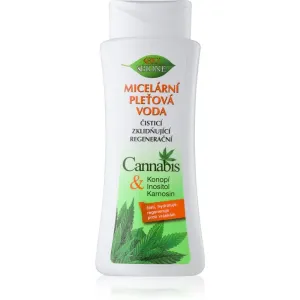 Bione Cosmetics Cannabis eau micellaire démaquillante et nettoyante 255 ml