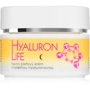 Bione Cosmetics Hyaluron Life crème de nuit visage à l'acide hyaluronique 51 ml #108925