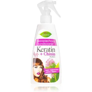 Bione Cosmetics Keratin + Chinin après-shampoing sans rinçage 260 ml #111505