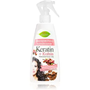 Bione Cosmetics Keratin + Kofein après-shampoing sans rinçage en spray 260 ml #108824