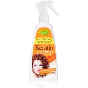 Bione Cosmetics Keratin + Panthenol après-shampoing régénérant sans rinçage 260 ml