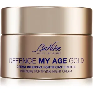 BioNike Defence My Age Gold crème de nuit intense pour peaux matures 50 ml