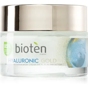 Bioten Hyaluronic Gold crème de jour rajeunissante protectrice  anti-rides 50 ml