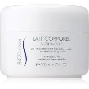 Biotherm Lait Corporel L’Aqua-Gelée crème hydratante rafraîchissante pour peaux sensibles 200 ml