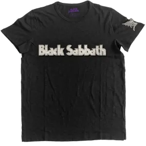Black Sabbath T-shirt Logo & Daemon XL Noir