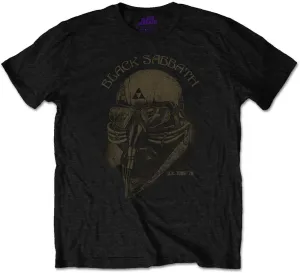 Black Sabbath T-shirt Unisex US Tour 1978 Unisex Black XL