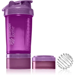 Blender Bottle ProStak Pro shaker de sport + réservoir coloration Plum 650 ml