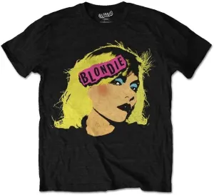 Blondie T-shirt Punk Logo L Noir